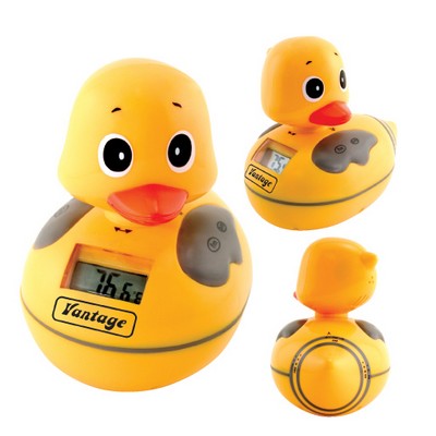 Waterproof AM/ FM Duck Radio w/ Water Thermometer