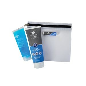 Aloe Up Rume Bag with White Collection Sunscreen