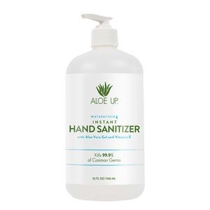Aloe Up Aloe Vera Hand Sanitizer Bottle - Quart