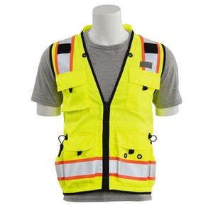 Aware Wear® Class 2 Surveyor/Multi Pocket Vest w/Contrasting Trim