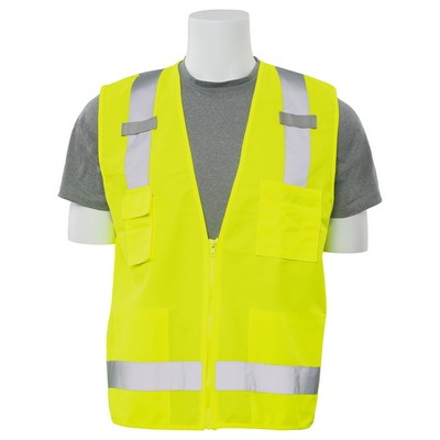 Aware Wear® ANSI Class 2 Tricot/Mesh Surveyor's Vest