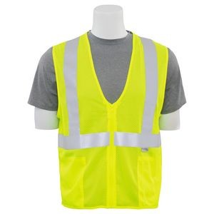Aware Wear ANSI Class 2 Mesh Zipper Safety Vest