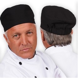 Fame® Black Beanie Chef Hat
