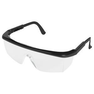 Black Frame Adjustable Safety Glasses