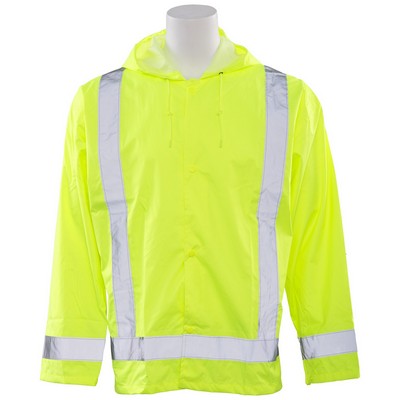 Aware Wear® ANSI Class 3 Hi-Viz Lime Oversized Raincoat