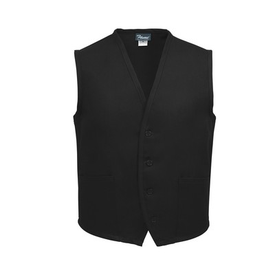 Fame® Unisex Tailored 2 Pocket Vest Available in 8 Colors