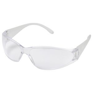 Uncoated Lens Wrap Around Safety Glasses (Case/144)