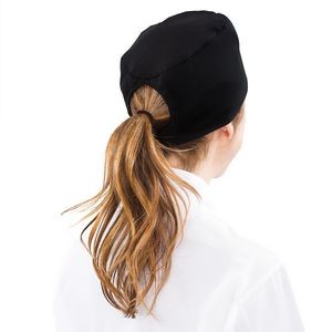 Fame® Ponytail Mesh Top Beanie Chef Hat