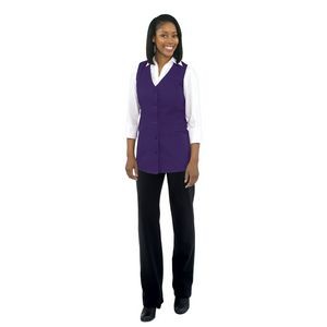 Fame® Women's 2 Pocket Tunic Vest Available in 5 Colors