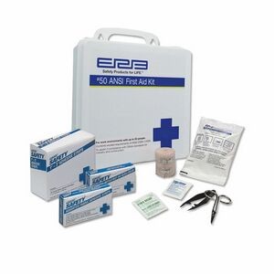 ANSI 50 Person Plastic First Aid Kit