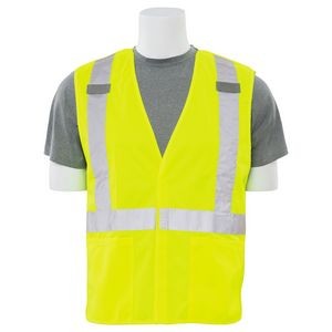 Aware Wear ANSI Class 2 Tricot Breakaway X-Back Safety Vest