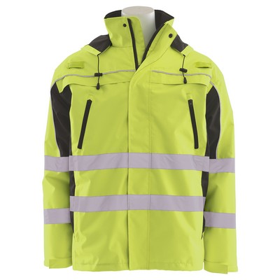 Aware Wear® Ripstop Class 3 Hi Viz Jacket w/Removable Fleece Vest