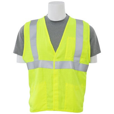 Aware Wear® Hi-Viz Lime ANSI Class 2 Flame Resistant Modacrylic Vest