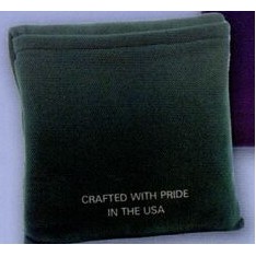 Premium Polar Fleece Pocket Blanket w/Fleece Pocket Serged Stitching