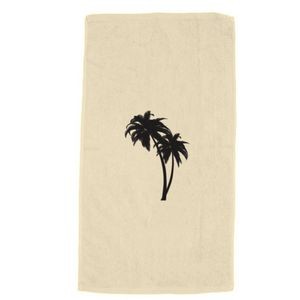 Q-Tees Velour Beach Towel