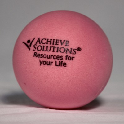 Pink Round Stress Ball
