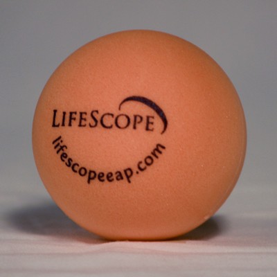 Orange Round foam Stress Ball