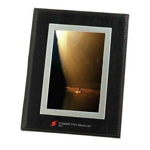 Bonded Black Leather Picture Frame