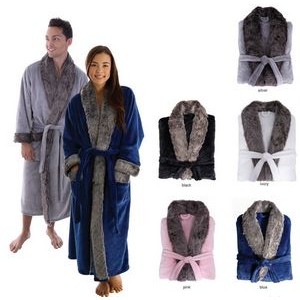 Plush Robe w/Fur