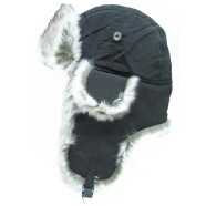 Youth Nylon Trooper Hat w/Faux Fur Trimming