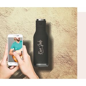 17 Oz. Asobu® Vacuum Insulated Water Bottle w/Wireless Speaker