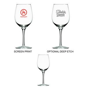 12 Oz. Wine Glass (Screen Printed)