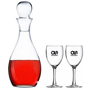 Elegance Selection Set w/Decanter & 2 Wine Glasses