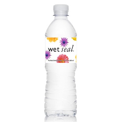 16.9 Oz. Water Bottle w/Flat Cap