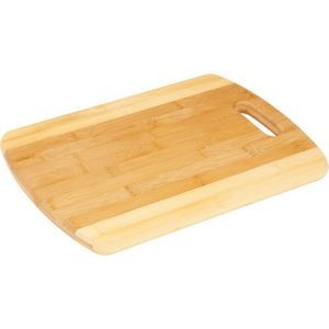 14" Bamboo Two-Tone Cutting Board