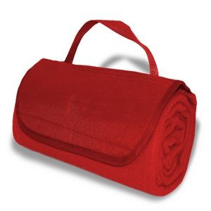 ROLL-UP BLANKET RED (47"x 53")