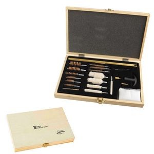 Deluxe Cleaning Kit in Wood Case