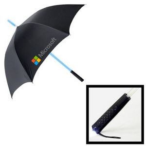 48" Lighted Shaft Umbrella with Flashlight