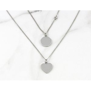 18" Necklace With Charm