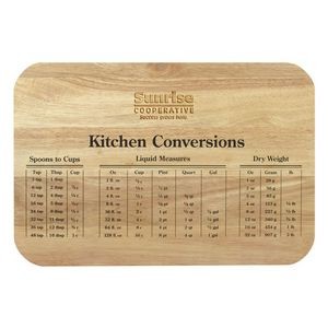Kitchen Conversion Cutting Board