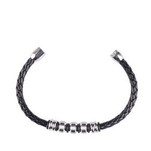 Braided & Stainless Steel Bracelet