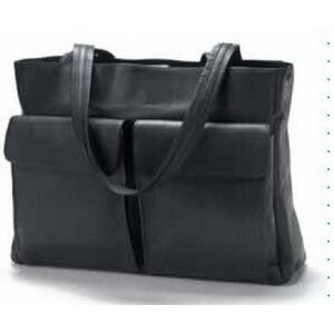 Two Pocket Business Leather Tote Bag