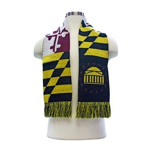 Custom Knitted Soccer Scarf (62"x 8")