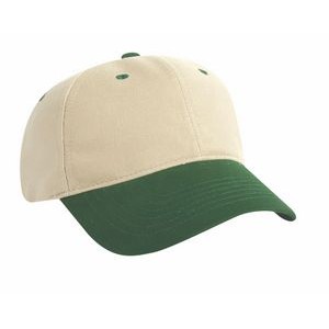Constructed Middle Weight Brushed Cotton Twill Cap