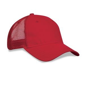 East West Embroidery 6420 6 Panel Light Brushed Trucker Cap
