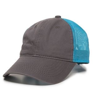 Outdoor Cap FWT-130 Garment Washed Trucker Hat