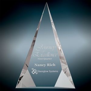 Large Crystal Facet Triangle Award