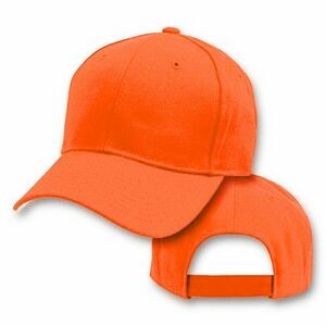 Big Size Blaze Orange/ Safety Orange Baseball Cap 2XL - 4XL