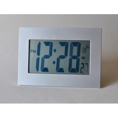 Atomic LCD Wall Clock w/Jumbo Digits