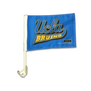 100% Polyester Car Flag (8"x12"/ 1 Side) with a full color imprint