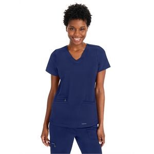 Healing Hands® Purple Label Women's Andes Curved V-Neck Top