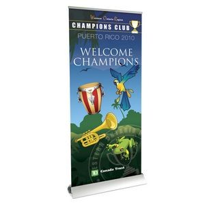 Magnetic Retractable Banner Kit- Deluxe Base (33" x 82")