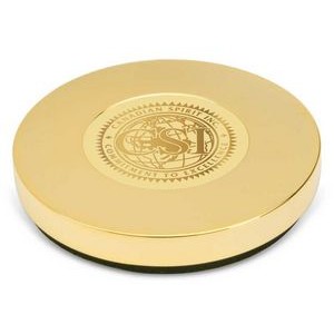Gold Plated Paperweight