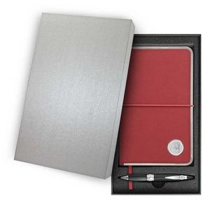 Journal Set - Red/Silver