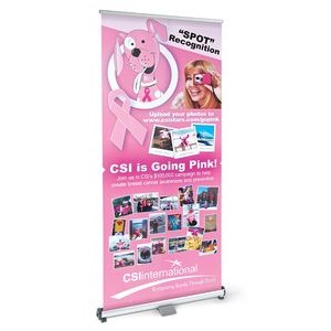 Magnetic Retractable Banner Kit (33" x 82")