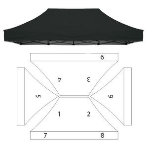 Replacement Canopy - 9 Imprint Locations (10 x 15')